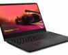 Promo €489 Lenovo IdeaPad Gaming 3 15ACH6 (82K202AKFR), PC portatile da gaming economico e versatile da 15″ scalabile senza Windows con AMD Ryzen 5 e RTX 2050