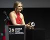 Kate Winslet riceve il Golden Icon Award allo Zurich Film Festival