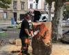 “Posso vedere le cose dentro il legno in tre dimensioni”, il due volte campione francese di scultura in legno alla Foire de la Barguillère