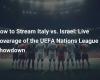 Come trasmettere in streaming Italia-Israele: copertura in diretta dello showdown della UEFA Nations League