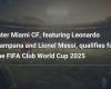 L’Inter Miami CF, con Leonardo Campana e Lionel Messi, si qualifica alla Coppa del Mondo per club FIFA 2025