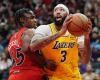 I Los Angeles Lakers hanno sconfitto i Raptors 131-125