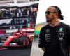 Lewis Hamilton 'tiene d'occhio' le prestazioni della Ferrari