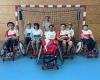 la sezione sportiva per disabili di Ychoux Handball vuole le proprie sedie