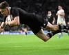 Nazionale – Beauden Barrett e Codie Taylor forse assenti contro la Francia