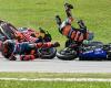 VIDEO. Incidente alla MotoGP della Malesia: Fabio Quartararo a terra fin dal via!