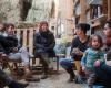 Il Larzac visto da Philémon d'Andurain è esposto al Ping-Pong le Toit di Millau