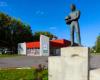 Rubata in Canada la statua di Gilles Villeneuve