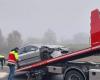 una carriola caduta da un camion provoca uno scontro a catena a Changé