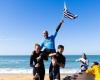 Mathieu Goujon, parasurfista di Perros-Guirec, vince il suo primo titolo di campione francese