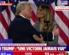 Donald Trump eletto 47esimo presidente degli Stati Uniti: il suo divertente occhiolino a Melania durante il suo discorso (ZAPTV)