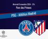 Partita: PSG/Atlético, ora, canale TV, commentatori e replay