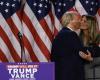 nel video, Donald Trump bacia Melania durante il suo discorso