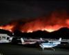 Grandi incendi boschivi nel sud della California (USA)