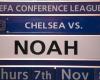 Chelsea vs FC Noah, UEFA Conference League: blog in diretta; punti salienti