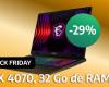 Con una RTX 4070 e una riduzione del 29%, questo PC portatile da gioco MSI Sword 16 ha un prezzo ragionevole anche prima del Black Friday