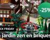 Il Black Friday abbassa del 25% il prezzo di LEGO The Peaceful Garden, uno dei migliori set per adulti da offrire a Natale