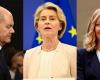 Ursula Von der Leyen, Giorgia Meloni e Olaf Scholz, tre visioni opposte