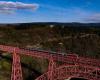 un treno torna a correre sul viadotto Garabit