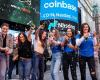 Coinbase sale di oltre un quinto questo mese