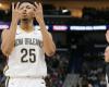 Pelicans-Nets: New Orleans crolla nel quarto trimestre | Pellicani