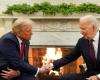 immagini della sua stretta di mano con Joe Biden