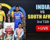 Punteggio LIVE IND vs SA 3 ° T20I: Gioco interrotto mentre gli insetti sciamano a terra Centurion – LIVE IND vs SA 3 ° T20I: Gioco interrotto mentre gli insetti sciamano a terra Centurion