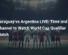 Paraguay-Argentina: live – Orario e canale per guardare la partita di qualificazione ai Mondiali