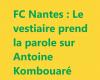 Nello spogliatoio si parla di Antoine Kombouaré