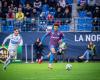 Due giocatori dello Stade Malherbe Caen segnano con la squadra francese U19