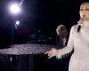 Celine Dion canta alla sfilata di Elie Saab