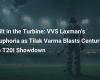 Tilt in the Turbine: l’euforia di VVS Laxman mentre Tilak Varma fa esplodere il secolo nello showdown del T20I