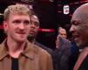 Momento imbarazzante tra Mike Tyson e il fratello di Jake Paul subito dopo il litigio