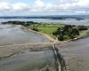 Vicino a Vannes, questo piccolo angolo di paradiso è accessibile solo con la bassa marea