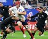 Thibaud Flament e il gruppetto di imbattuti contro gli All Blacks