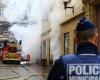 Incendio in un edificio nel centro di Metz: mobilitati 90 vigili del fuoco