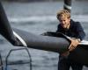 Trofeo Jules Verne. François Gabart e il maxi-trimarano SVR-Lazartigue vicini alla partenza.