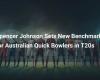 Spencer Johnson stabilisce un nuovo punto di riferimento per i Quick Bowlers australiani nei T20