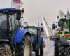 Diretto: gli agricoltori del Loiret installano una diga filtrante sul ponte Europa a Orléans