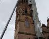 Dopo la vergine, dal campanile della cattedrale di Rodez scendono il campanile e la campana