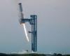 Lancio del volo Starship 6: SpaceX tenta l’atterraggio di un razzo sulla torre “Mechazilla”.