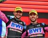 Esteban Ocon e Pierre Gasly hanno fissato l'obiettivo di Alpine