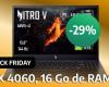 Un PC portatile da gaming a un prezzo stracciato durante il Black Friday? Questa macchina Acer Nitro con RTX 4060 ha uno sconto del -29% ed è ideale per piccoli budget