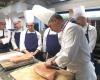 apprendisti cuochi formati nel pot-au-feu in stile Paul Bocuse