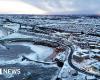 Nel Regno Unito l’allerta meteo per ghiaccio e neve resta in vigore