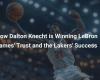 Come Dalton Knecht guadagna la fiducia di LeBron James e contribuisce al successo dei Lakers