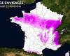 la neve si accumula questa settimana in Francia, dettagli per regione