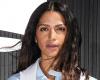 Camila Alves McConaughey si veste da signora Claus al concerto di Mariah Carey