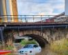 Meurthe-et-Mosella. Non rispetta il divieto di circolazione e si ritrova intrappolato in 1,60 m d'acqua vicino a Nancy