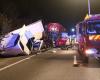 dopo uno scontro tra due camion, l'autostrada A1 si è fermata per decine di chilometri in direzione Parigi-Lille